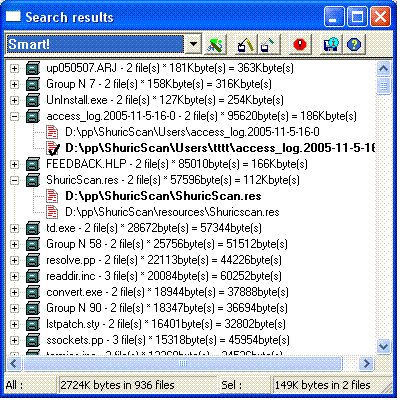 Shuric scan Screenshot